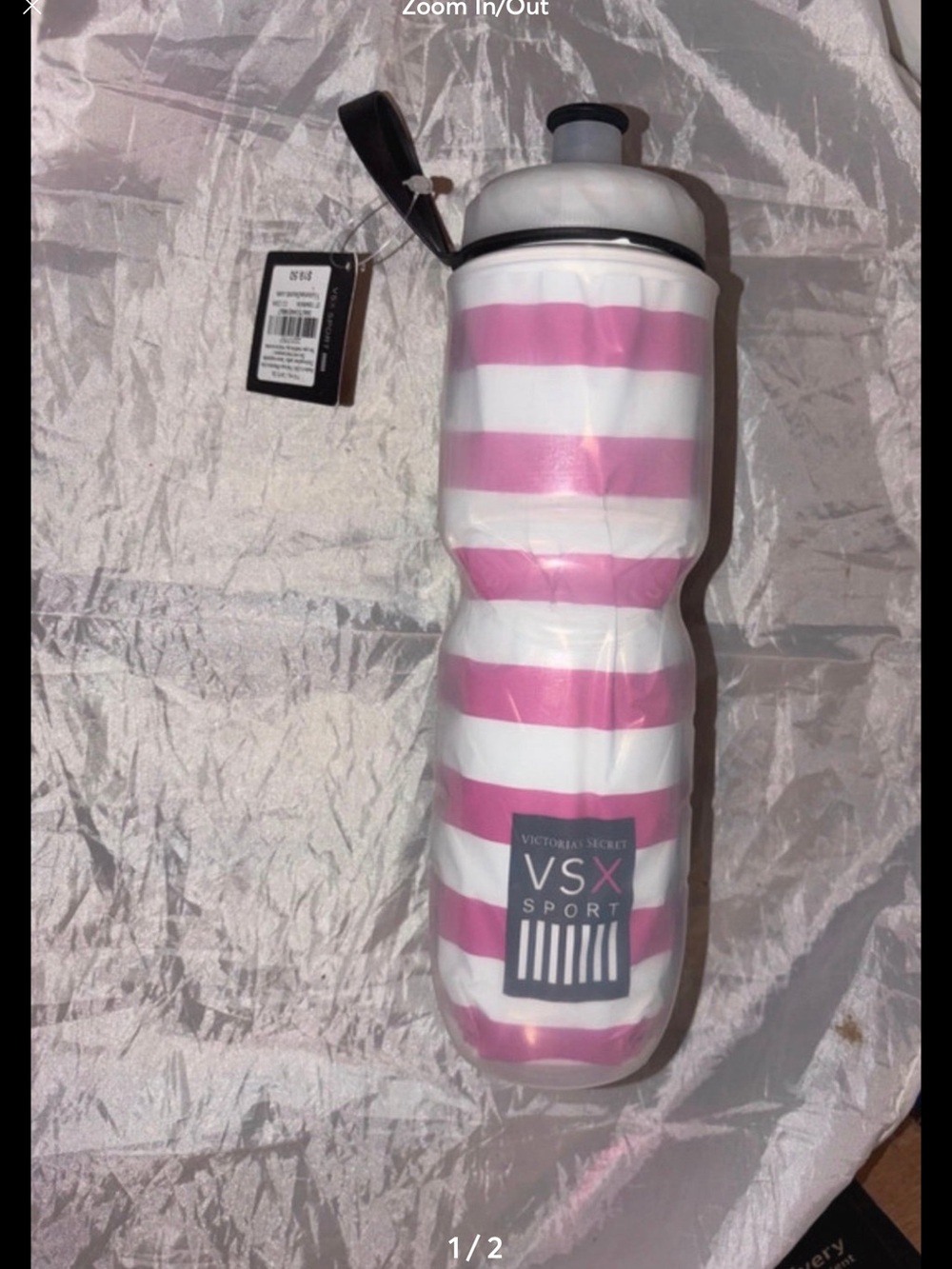 Victoria’s Secret Sport Classic Striped Water Bottle NWT